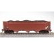AAR 70-Ton 3-Bay Hopper w/Load - Ready to Run -- Painted, Unlettered (Boxcar Red), HO, Broadway Limited Imports 7386