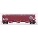 Trinity 5161 Cubic Foot Covered Hopper - Ready to Run -- Burlington Northern Santa Fe (Boxcar Red, Circle/Cross Logo), N, Interm