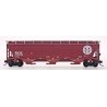 Trinity 5161 Cubic Foot Covered Hopper - Ready to Run -- Burlington Northern Santa Fe (Boxcar Red, Circle/Cross Logo), N, Interm