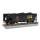 40′ Quad Hopper - Ready to Run - Silver Series(R) -- CSX Transportation, HO, Bachmann Industries 17618