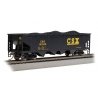 40′ Quad Hopper - Ready to Run - Silver Series(R) -- CSX Transportation, HO, Bachmann Industries 17618