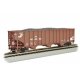 Bethlehem Steel 3-Bay 100-Ton Open Hopper - Ready to Run - Silver Series(R) -- Conrail 488506 (Boxcar Red), HO, Bachmann Industr