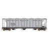 ACF 2927 Cu. Ft. Covered Hopper - Ready to Run -- Reynolds Metals NAHX (gray), HO, Intermountain Railway Company 449004