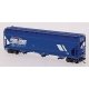 ACF 4650 Cubic Foot 3-Bay Covered Hopper - Ready to Run -- Montana Rail Link (blue, white, red, 2-Bar Logo), N, Intermountain Ra