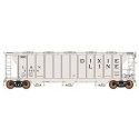 ACF 2927 Cu. Ft. Covered Hopper - Ready to Run -- Louisville & Nashville (gray, Dixie Line Billboard Lettering), HO, Intermounta