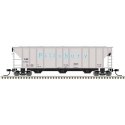 PS-2 4427 3-Bay Covered Hopper - Ready to Run - Master(R) -- Pillsbury TLDX 5703 (gray, blue), N, Atlas Model Railroad Co. 50006