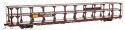 89′ Flatcar w/Tri-Level Open Auto Rack - Ready to Run -- Southern Pacific(TM) Rack St. Louis Sou, HO, WalthersMainline 8223