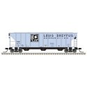 PS-2 4427 3-Bay Covered Hopper - Ready to Run - Master(R) -- Louis Dreyfus TLDX 5944 (blue, black), N, Atlas Model Railroad Co. 