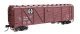 40′ ARA Single Sheathed Boxcar with Dreadnaught Ends - Ready to Run -- Santa Fe 125909, HO, WalthersMainline 40351