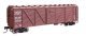 40′ ARA Single Sheathed Boxcar with Dreadnaught Ends - Ready to Run -- St. Louis-San Francisco , HO, WalthersMainline 40359