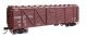 40′ ARA Single Sheathed Boxcar with Dreadnaught Ends - Ready to Run -- Illinois Central 176752, HO, WalthersMainline 40365