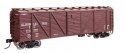 40′ ARA Single Sheathed Boxcar with Dreadnaught Ends - Ready to Run -- Illinois Central 176768, HO, WalthersMainline 40366