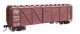 40′ ARA Single Sheathed Boxcar with Dreadnaught Ends - Ready to Run -- Milwaukee Road 714059, HO, WalthersMainline 40374