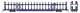 89′ Flatcar w/Bi-Level Open Auto Rack - Ready to Run -- Grand Trunk Western 304223, HO, WalthersMainline 8033