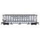 Pullman-Standard PS2-CD 4427 High-Side Covered Hopper - Ready to Run -- Northern Pacific 3 (gray, black, Large Lettering), N, Tr