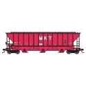 Pullman-Standard PS2-CD 4427 High-Side Covered Hopper - Ready to Run -- Missouri-Kansas-Texas 1 (red, white), N, Trainworx Inc 2