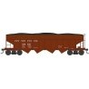Class H21a 4-Bay Hopper - Ready to Run -- Pennsylvania Railroad 924688 (H22a, Blt. 6-13, Tuscan, Early Lettering), HO, Bowser Ma