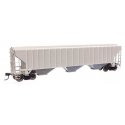 57′ Trinity 4750 3-Bay Covered Hopper - Ready to Run -- Undecorated, HO, WalthersMainline 49000