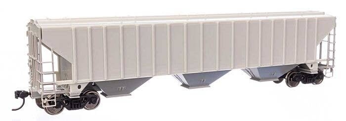 57′ Trinity 4750 3-Bay Covered Hopper - Ready to Run -- Undecorated, HO, WalthersMainline 49000