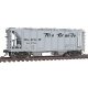 1965 Cubic Foot 2-Bay Covered Hopper w/Closed Sides - Ready to Run -- Denver & Rio Grande Western, HO, Intermountain Railway Com