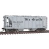 1965 Cubic Foot 2-Bay Covered Hopper w/Closed Sides - Ready to Run -- Denver & Rio Grande Western, HO, Intermountain Railway Com