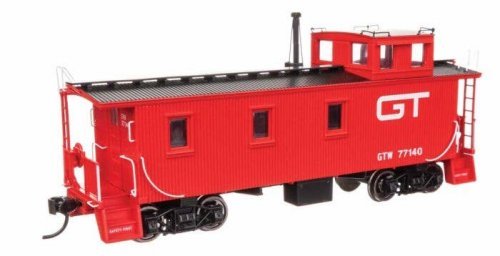 30′ GTW Style Wood Caboose with Offset Coupola - Ready To Run -- Grand Trunk Western (Modern) 771, HO, WalthersProto 103263