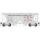 70-Ton 2-Bay Covered Hopper w/Open Sides - Ready to Run - Executive Line -- International Min. & Chem. Corp. 30035 (Blt. 1-53 Re