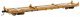 60′ Pullman-Standard Flatcar - Ready to Run -- TTX TTCX 92310 (Container pedestals yellow, black, HO, WalthersMainline 5412