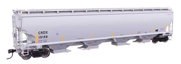 67′ Trinity 6351 4-Bay Covered Hopper - Ready to Run -- Chicago Freight Car Leasing Co. CRDX 1515, HO, WalthersProto 110316
