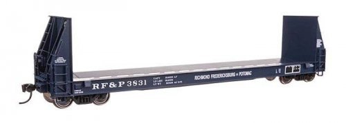 50′ Sieco Pulpwood Flatcar - Ready to Run -- Richmond, Fredricksburg & Potomac 3831, HO, WalthersProto 104529