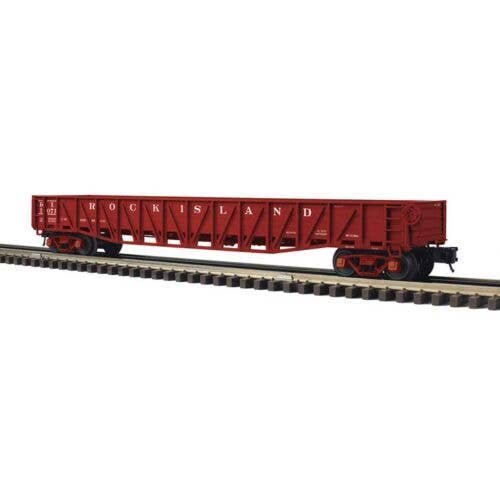 52`6` 70-Ton War-Emergency Gondola - 2-Rail - Ready to Run -- Chicago, Rock Island and Pacific (Boxcar, O, Atlas O 2002857