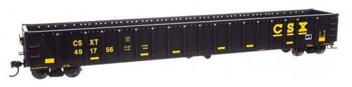 68′ Railgon Gondola - Ready To Run -- CSX 491756, HO, WalthersMainline 6467
