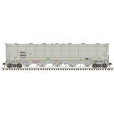 Trinity 5660 PD Covered Hopper - Ready to Run -- GE Rail Services NAHX 60861 (gray, , HO, Atlas Model Railroad Co. 20007497
