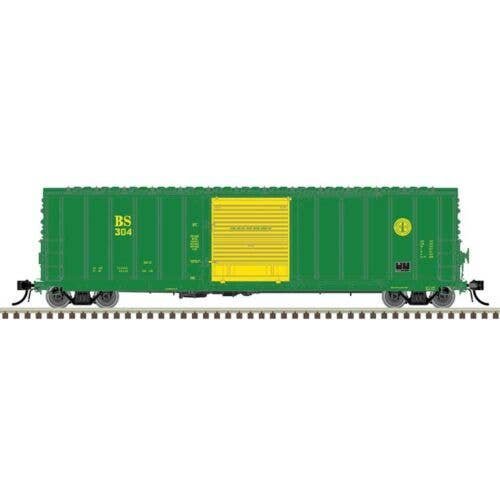CNCF 5000 50′ Boxcar - Ready to Run - Master(R) -- Birmingham Southern 300 (green, y, HO, Atlas Model Railroad Co. 20007534