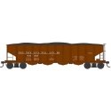 Class H21a 4-Bay Hopper - Ready to Run -- Pennsylvania Lines PCC&StL 731126 (H21, Blt. 12-13, Tuscan), HO, Bowser Manufacturing 
