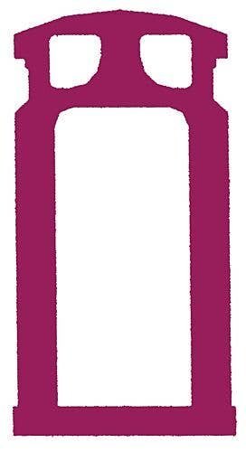Opera Window Diaphragms 1 Pair -- Neutral gray, HO, Hi-Tech Details 9400