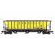 Pullman-Standard PS2-CD 4427 High-Side Covered Hopper - Ready to Run -- Cargill 4 (yellow, black, white), N, Trainworx Inc 24455