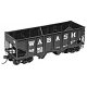 Rebuilt Panel Side 36′ USRA 2-Bay Open Steel Hopper - Kit -- Undecorated Single Car, HO, Tichy Train Group 4029