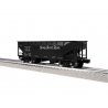 AAR 2-Bay Offset Hopper - 3-Rail - Ready to Run -- Nickel Plate Set 33737 (black, white), O, Lionel 2442329