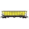 Pullman-Standard PS2-CD 4427 High-Side Covered Hopper - Ready to Run -- Cargill 3 (yellow, black, white), N, Trainworx Inc 24455