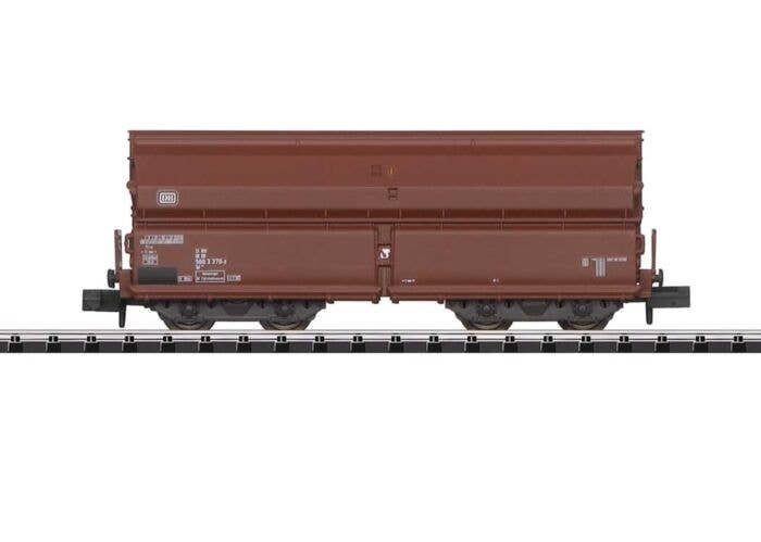 Type Tal 963/kkt 62 4-Axle Dump/Hopper - Ready to Run - Minitrix -- German Federal Railroad DB (Era IV 1980s, Boxcar Red), N, Tr