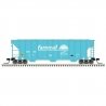 PS-2 4427 3-Bay Covered Hopper - Ready to Run - Master(R) -- Farmrail GNBC 1002 (teal, white), N, Atlas Model Railroad Co. 50006