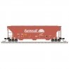 PS-2 4427 3-Bay Covered Hopper - Ready to Run - Master(R) -- Farmrail GNBC 1003 (Boxcar Red, white), N, Atlas Model Railroad Co.