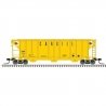 PS-2 4427 3-Bay Covered Hopper - Ready to Run - Master(R) -- Cargill TLDX 5050 (yellow, white, black), N, Atlas Model Railroad C