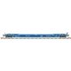 53′ Rebuilt Well Car - Ready to Run - Master(R) -- Pacer Stacktrain BRAN 8035 (Fantasy Collector Scheme, blue, white, red), N,