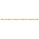 Trinity 53′ RAF53C 5-Unit Spine Car - Ready to Run -- TTX 553084 (As-Delivered, black, yellow, w/Conspicuity Stripes), N, Atla