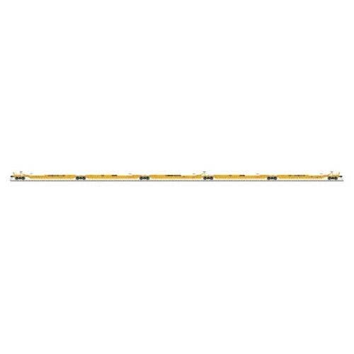 Trinity 53′ RAF53C 5-Unit Spine Car - Ready to Run -- TTX 553328 (black patch, yellow, red logo), N, Atlas Model Railroad Co. 