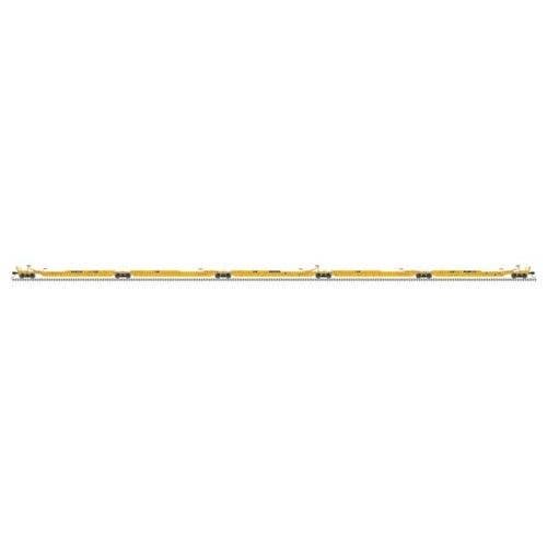 Trinity 53′ RAF53C 5-Unit Spine Car - Ready to Run -- BNSF Railway SLSF 1000 (yellow, black), N, Atlas Model Railroad Co. 5000