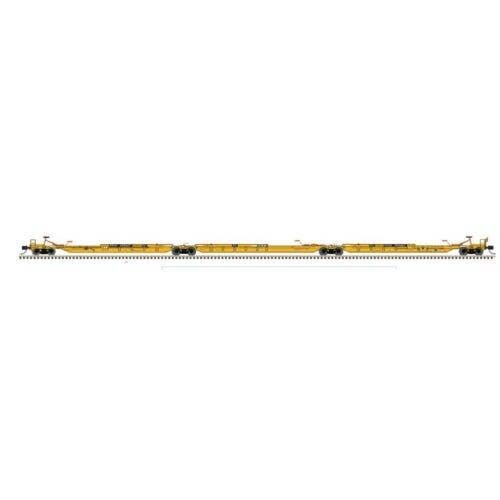 Trinity 53′ RAF33 3-Unit Spine Car - Ready to Run -- TTX 355089 (As-Delivered, black, yellow), N, Atlas Model Railroad Co. 500