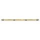 Trinity 53′ RAF33 3-Unit Spine Car - Ready to Run -- TTX 355163 (As-Delivered, black, yellow, w/Conspicuity Stripes), N, Atlas